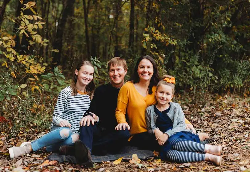 Murfreesboro periodontist Dr. J. Wade Gaither and his family